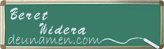 Beret Widera Visitenkarte